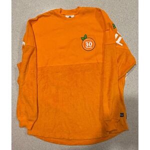 DISNEY PARK  EPCOT 30th FLOWER & GARDEN FESTIVAL SPIRIT JERSEY SMALL ORANGE 2025